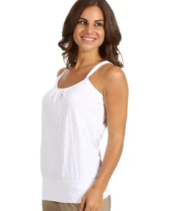 Carve Designs Newport Tank White Clearance