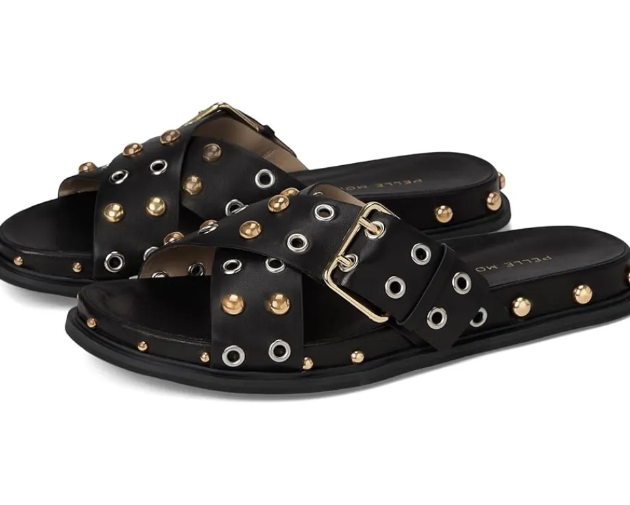 Pelle Moda Niana Slide Black Discount