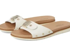 Dr. Scholl's Nice Iconic Flat Sandal Off White Outlet
