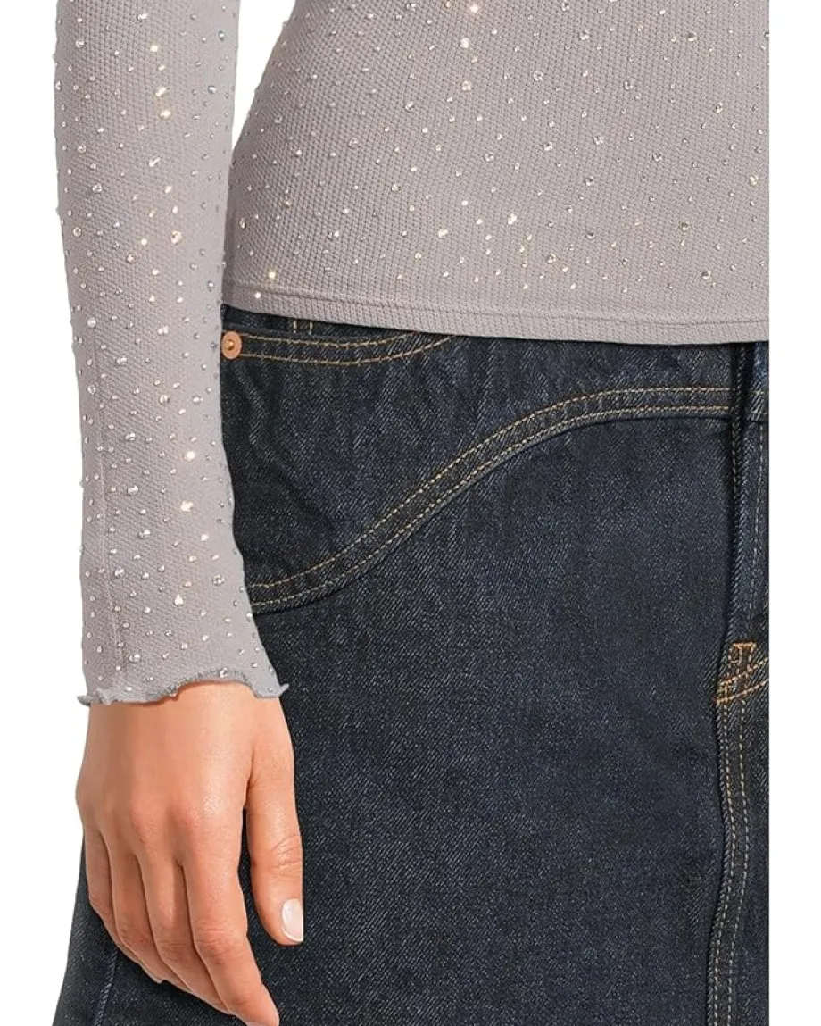 Women Free People Night Sky Long Sleeve