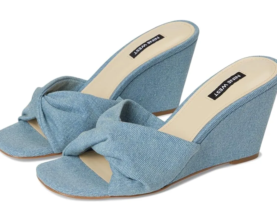 Nine West Nikhil Light Blue Denim Hot