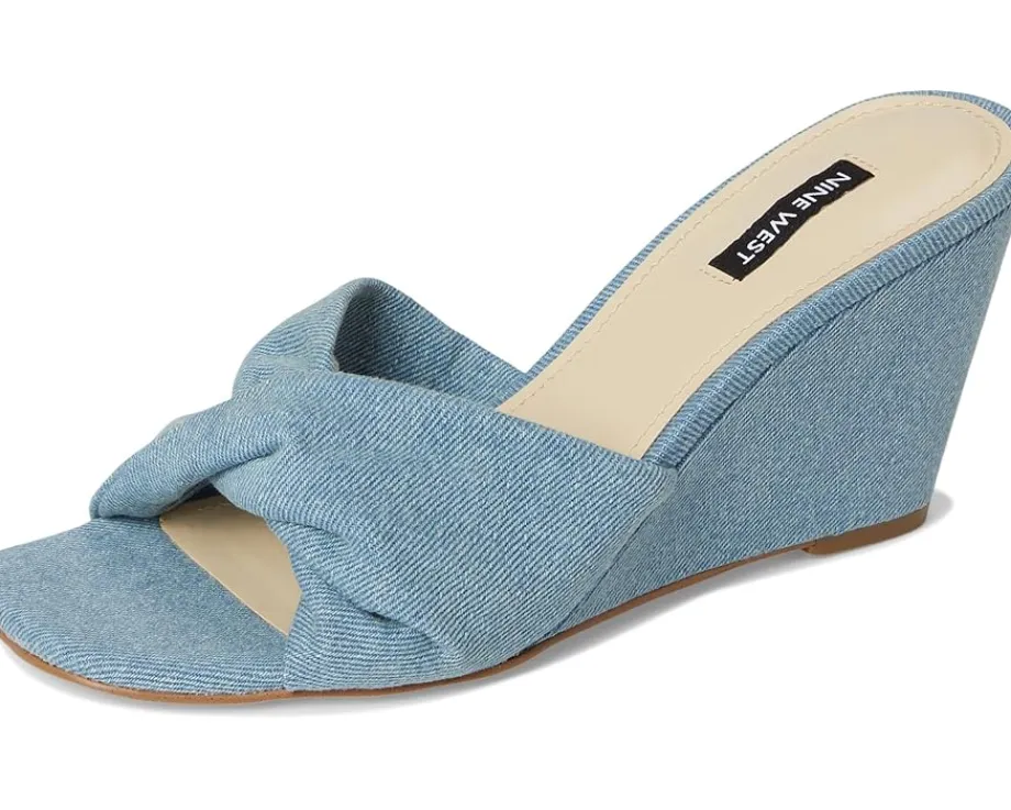 Nine West Nikhil Light Blue Denim Hot