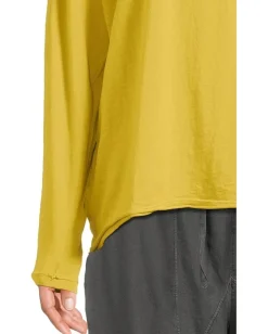 Free People Nina Tee Long Sleeve Acid Moss