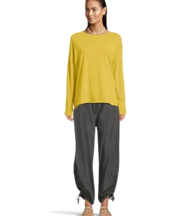 Free People Nina Tee Long Sleeve Acid Moss