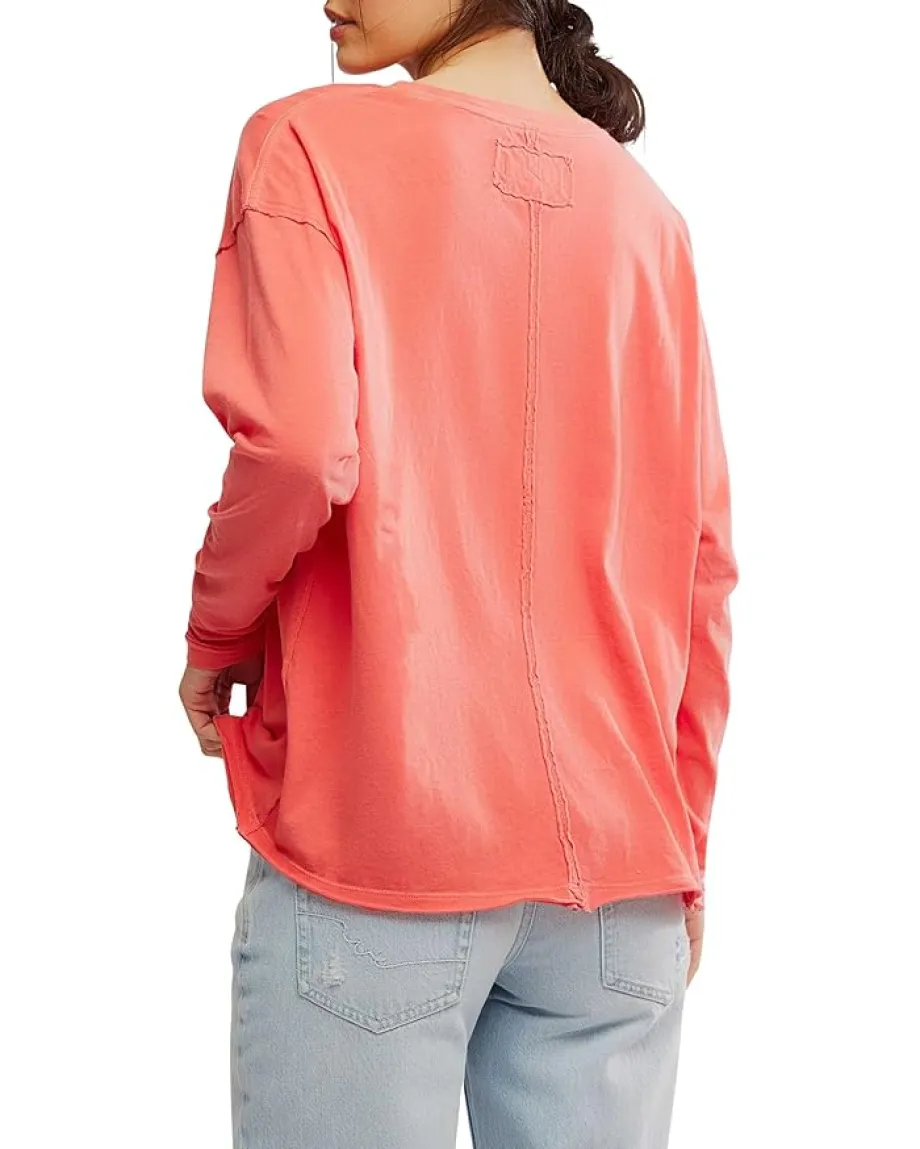 Women Free People Nina Tee Long Sleeve