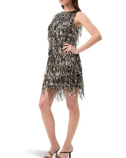 Trina Turk Nini Dress Black/Gold