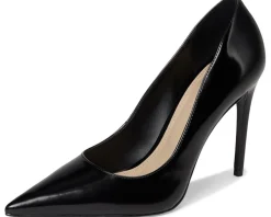Steve Madden Noir Black Leather Hot