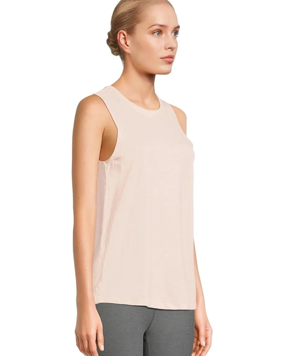 tasc Performance Nola 2.0 Tank Blush Heather Hot