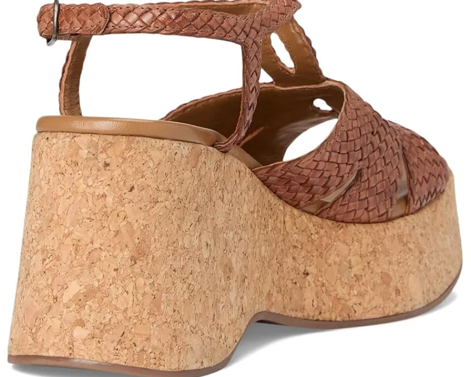 Women Seychelles Nolia Leather Platform Sandal