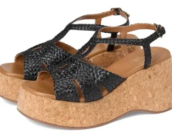Women Seychelles Nolia Leather Platform Sandal