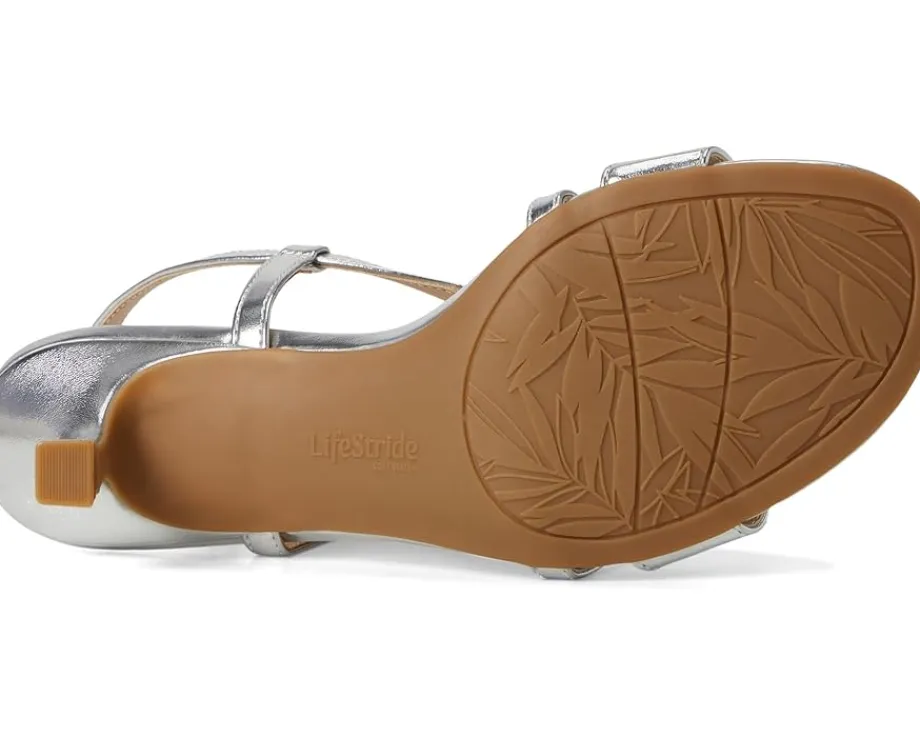 LifeStride Nolita Silver Faux Leather Outlet