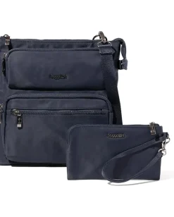 Baggallini Nolita Crossbody French Navy Twill New