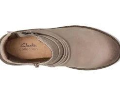 Clarks Noralyn Strap Light Taupe Suede Clearance