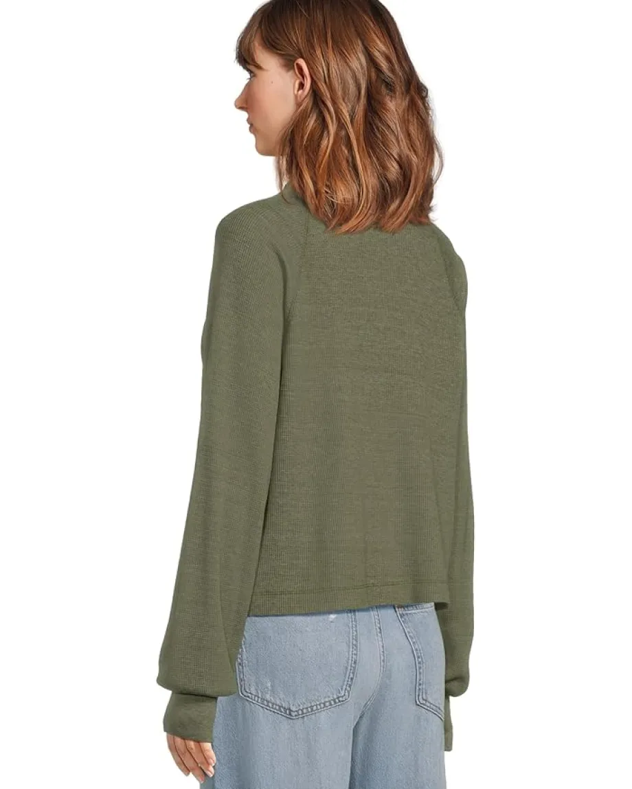 Women Michael Stars Norma Mock Neck Pullover