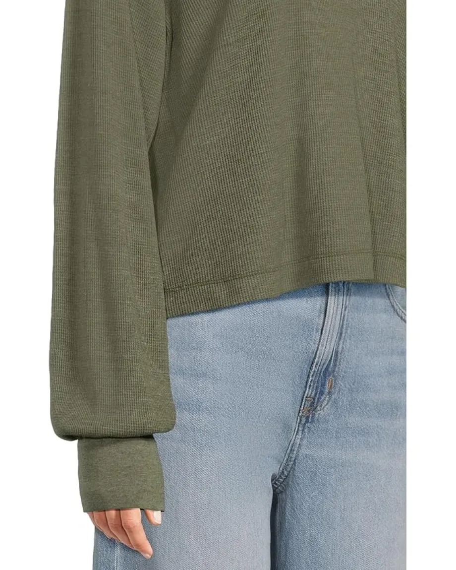 Women Michael Stars Norma Mock Neck Pullover