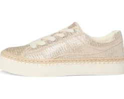 Blowfish Malibu Northshore Lace-Up Cream/Silver Fabric Hot