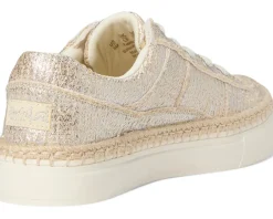 Blowfish Malibu Northshore Lace-Up Cream/Silver Fabric Hot
