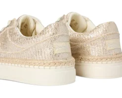 Blowfish Malibu Northshore Lace-Up Cream/Silver Fabric Hot