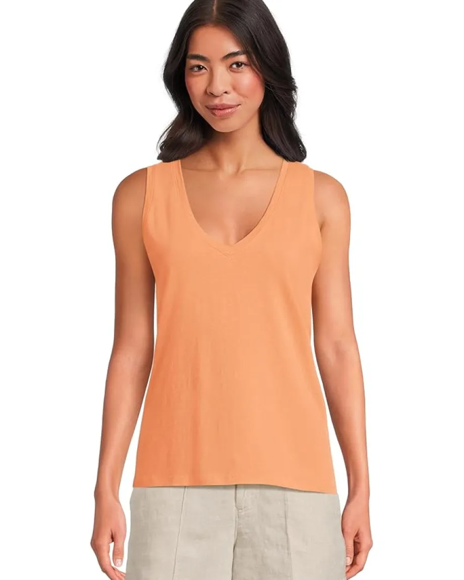 Madewell Northside Vneck Tank Faded Sunset Online