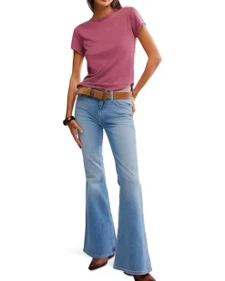 Free People Nova Tee Crushed Berry Online