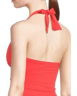 Tommy Bahama Novelty Pearl Tankini Citrus Coral Hot