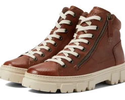 Paul Green Novi Cognac Washed Leather Hot