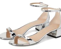 Stuart Weitzman Nudist Block 35 Silver Discount