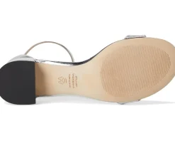 Stuart Weitzman Nudist Block 35 Silver Discount