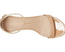 Stuart Weitzman Nudist Block 35 Adobe