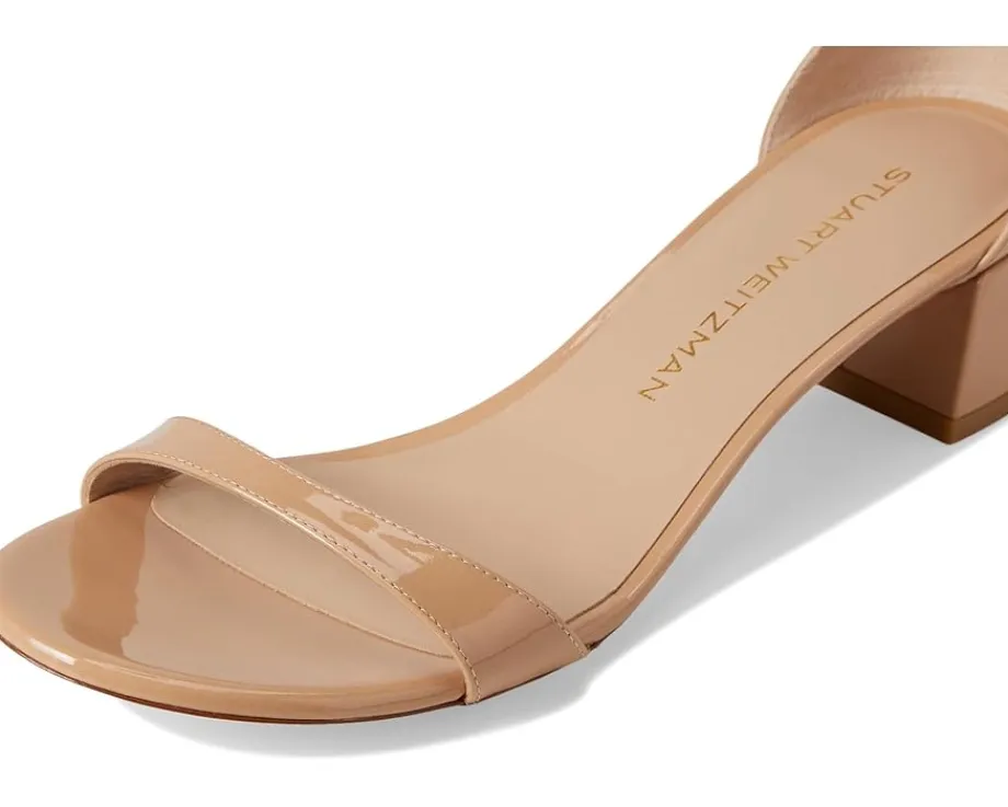 Stuart Weitzman Nudist Block 35 Adobe