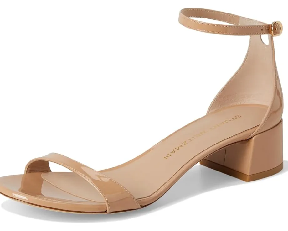 Stuart Weitzman Nudist Block 35 Adobe