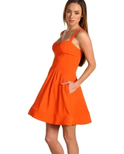 Women Z Spoke ZAC POSEN Nylon Bustier Dress