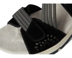 SoftWalk Oahu Black Suede Clearance