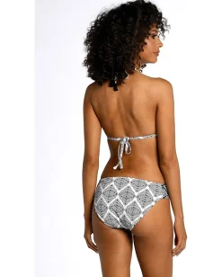 La Blanca Oasis Tile Triangle Bra Black/White Hot