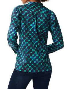 Women NIC+ZOE Ocean Dot Top