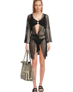 Sunsets Oceana Top (D-DD Cups) Black Pacifica Clearance