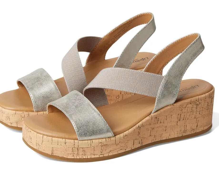 LifeStride Odette Taupe Faux Leather Discount