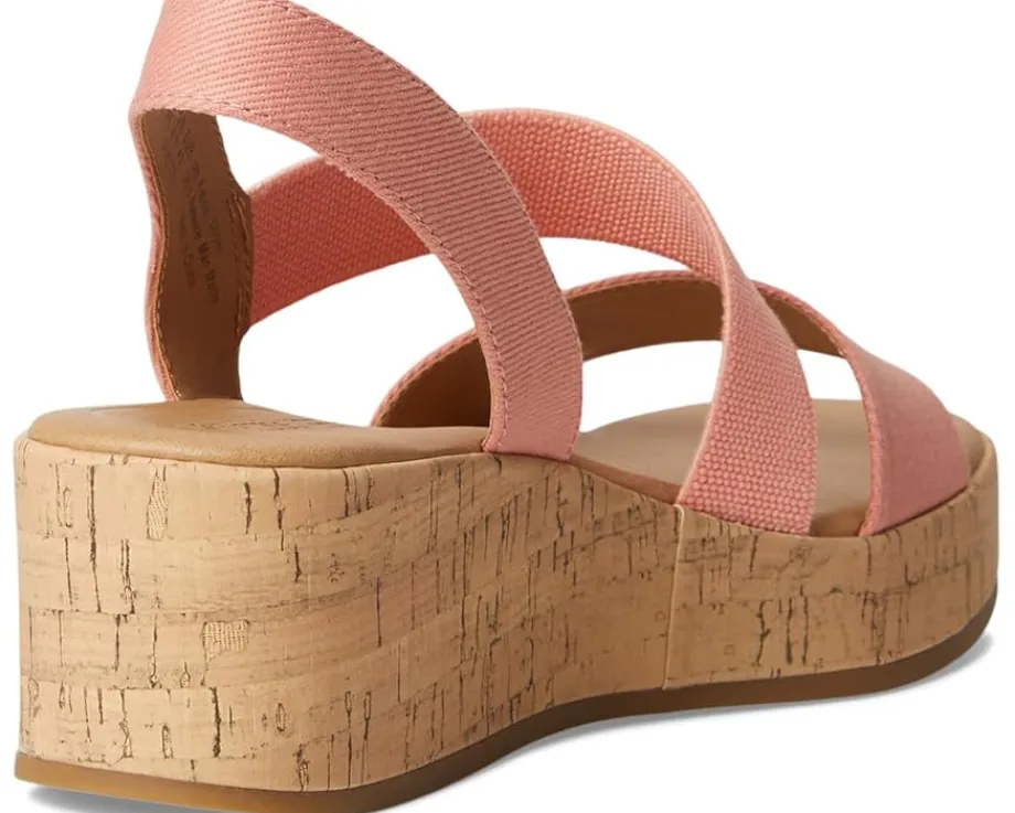 LifeStride Odette Coral Pink Fabric New