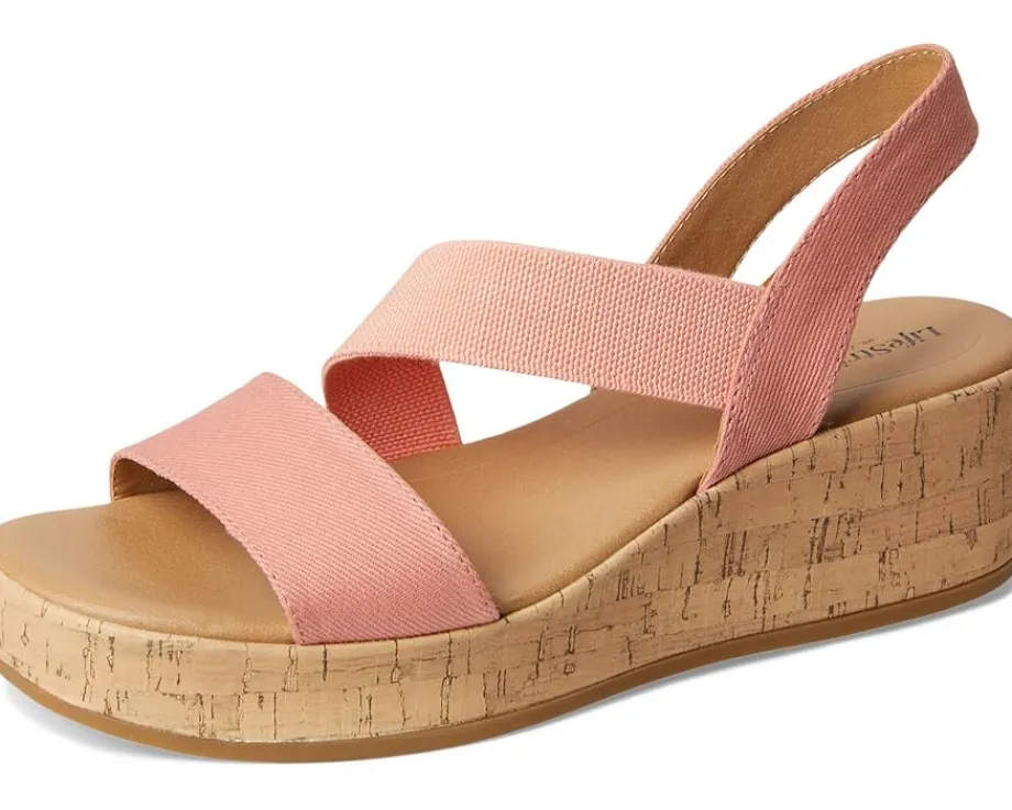 LifeStride Odette Coral Pink Fabric New