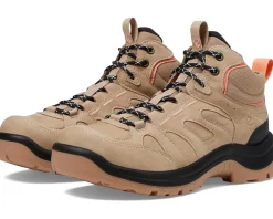 ECCO Sport Offroad Waterproof Mid Hiking Boots Nude Oil Nubuck/Coral Nubuck Online