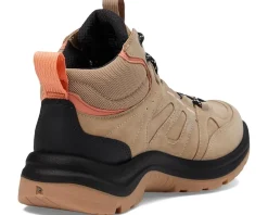 ECCO Sport Offroad Waterproof Mid Hiking Boots Nude Oil Nubuck/Coral Nubuck Online