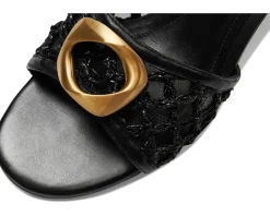 Schutz Olga Kitten Embroidery Black 5 Discount