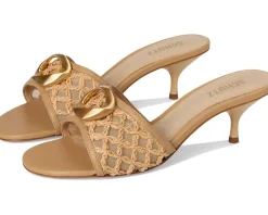 Schutz Olga Kitten Embroidery Caramelo/Egg Shell/Light Wood Sale