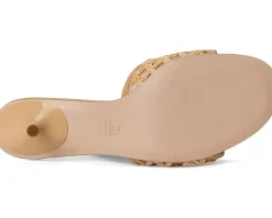 Schutz Olga Kitten Embroidery Caramelo/Egg Shell/Light Wood Sale