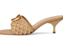 Schutz Olga Kitten Embroidery Caramelo/Egg Shell/Light Wood Sale