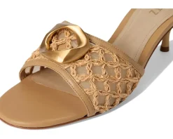 Schutz Olga Kitten Embroidery Caramelo/Egg Shell/Light Wood Sale