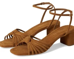Women Loeffler Randall Olivia Knot Mid Heel Sandals