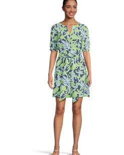 Women Lilly Pulitzer Olivine Short Sleeve Dress
