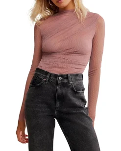 Women Free People On My Way Bodysuit