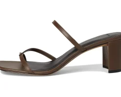 Vince Ona Strappy Sandals Nutwood Brown Leather Online